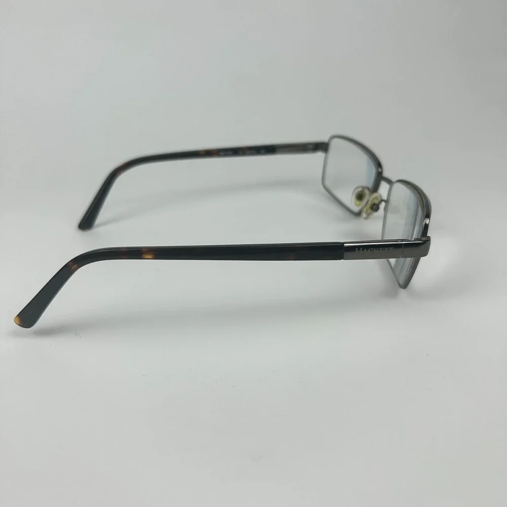 Hackett HEK 1090 Men's Eyeglasses Frame Black Tortoise Shell Cat Eye 58-19-150 m